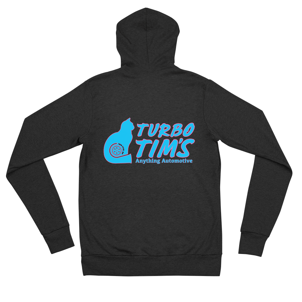 Turbo Tim's Zip-Up Hoodie